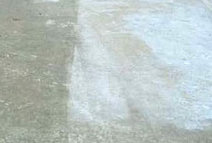 failed concrete sealer